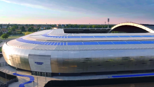 Italia. Udine e il Bluenergy Stadium